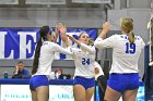 Volleyball vs MHC  Wheaton Women's Volleyball vs Mount Holyoke College. - Photo by Keith Nordstrom : Wheaton, Volleyball